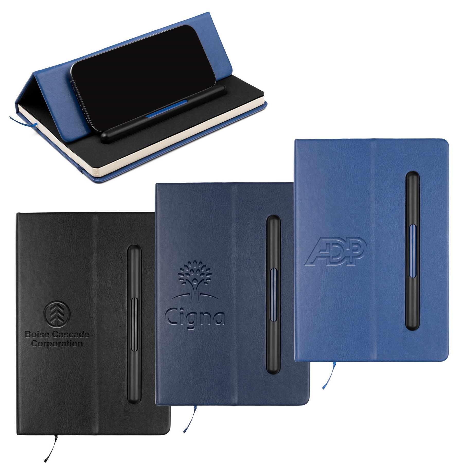 Picture of EcoHyde A5 Journal w/Pen (Factory Direct) 10-12 Weeks