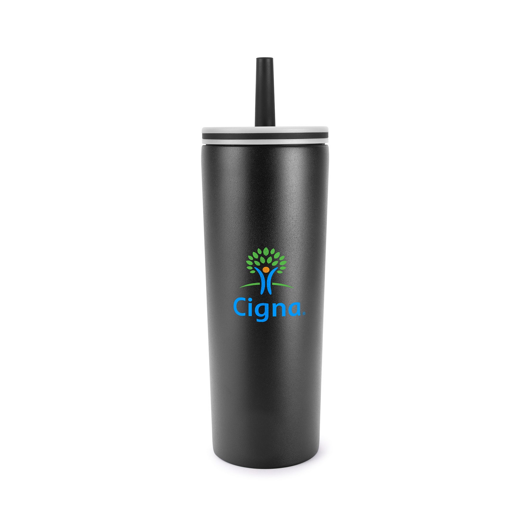 Picture of 24oz. ChillFlow Stainless Steel Mug w/Straw