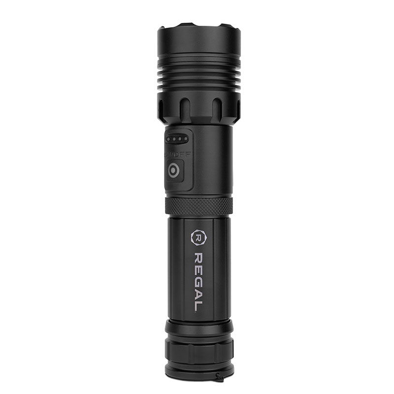 Picture of 1200LM Metal Flashlight w/2000mAh Rechargeable Battery (Factory Direct) 10-12 Weeks