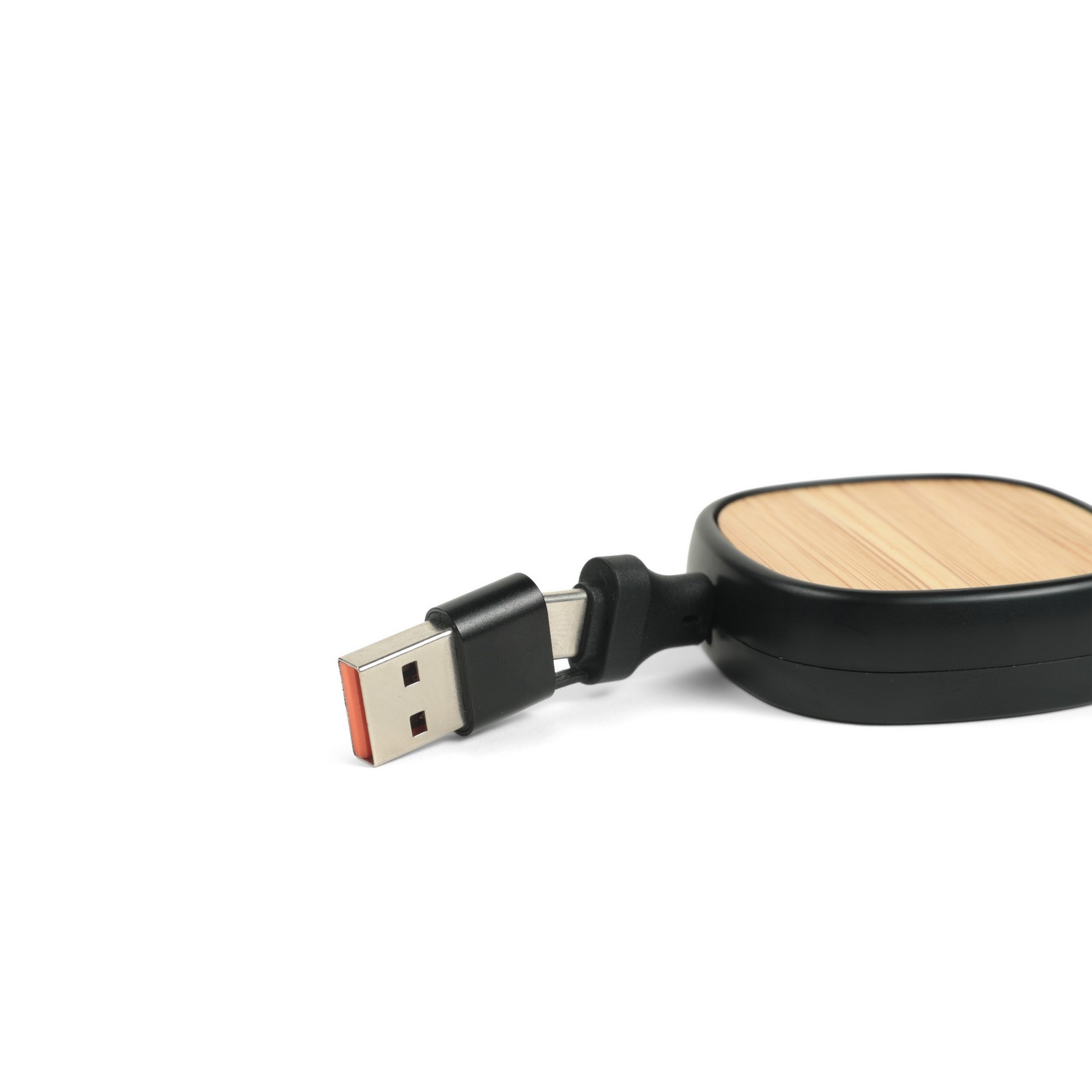 Picture of BambooRetract 4-in-1 Charging Cable(Factory Direct) 10-12 Weeks
