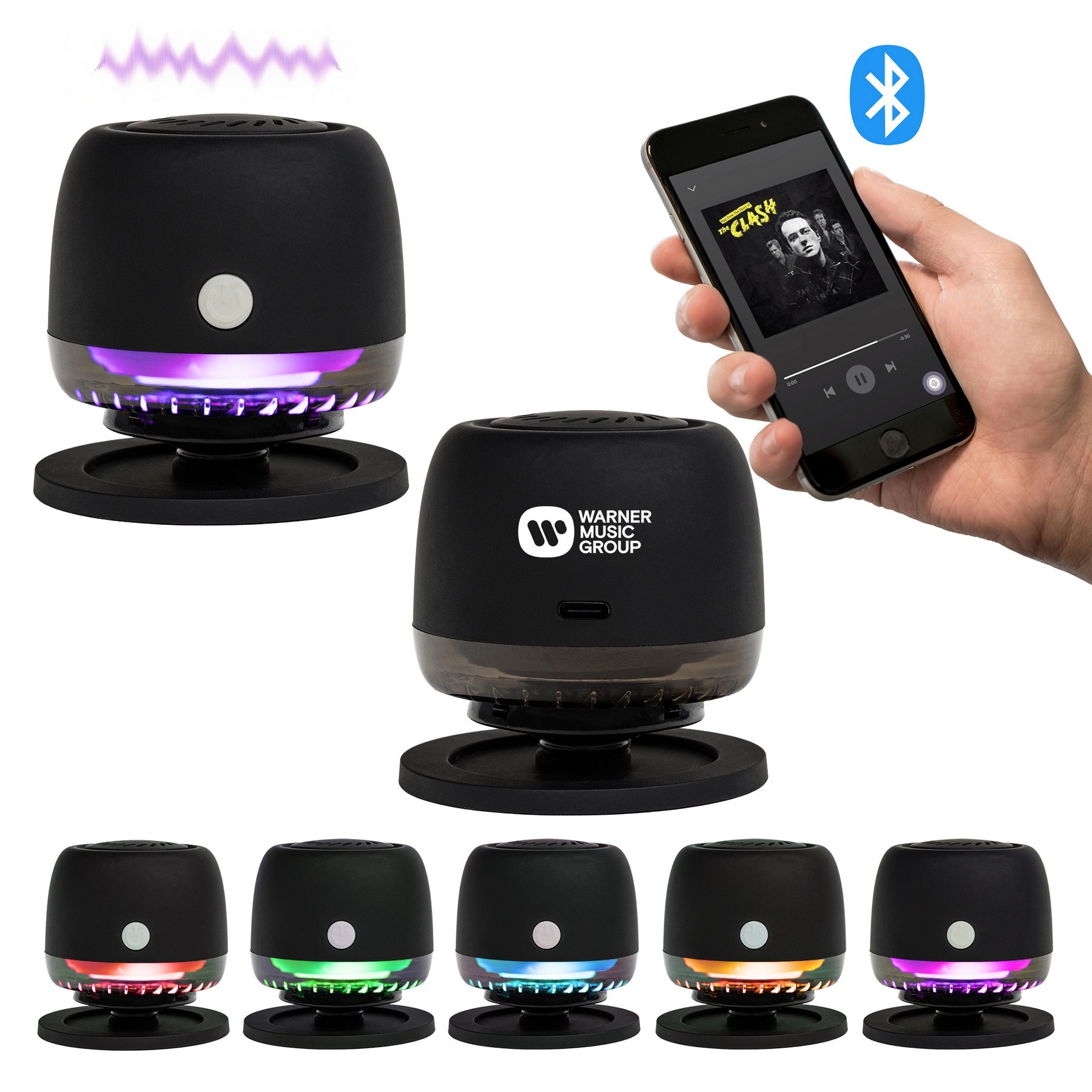 Picture of SnapGlow 5W Mini Magnetic Speaker (Factory Direct) 10-12 Weeks