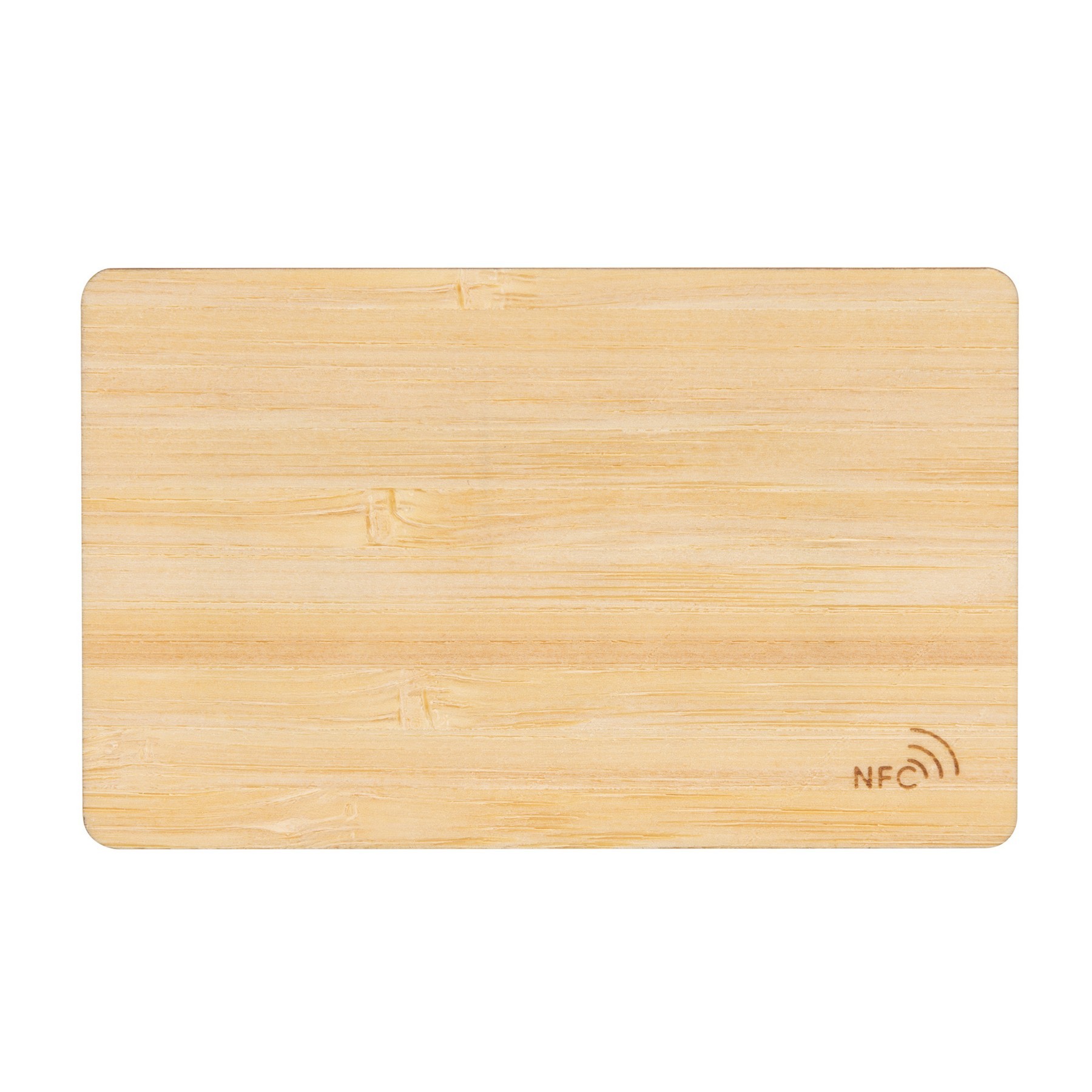 Picture of EcoTap NFC Bamboo Card (Factory Direct) 10-12 Weeks
