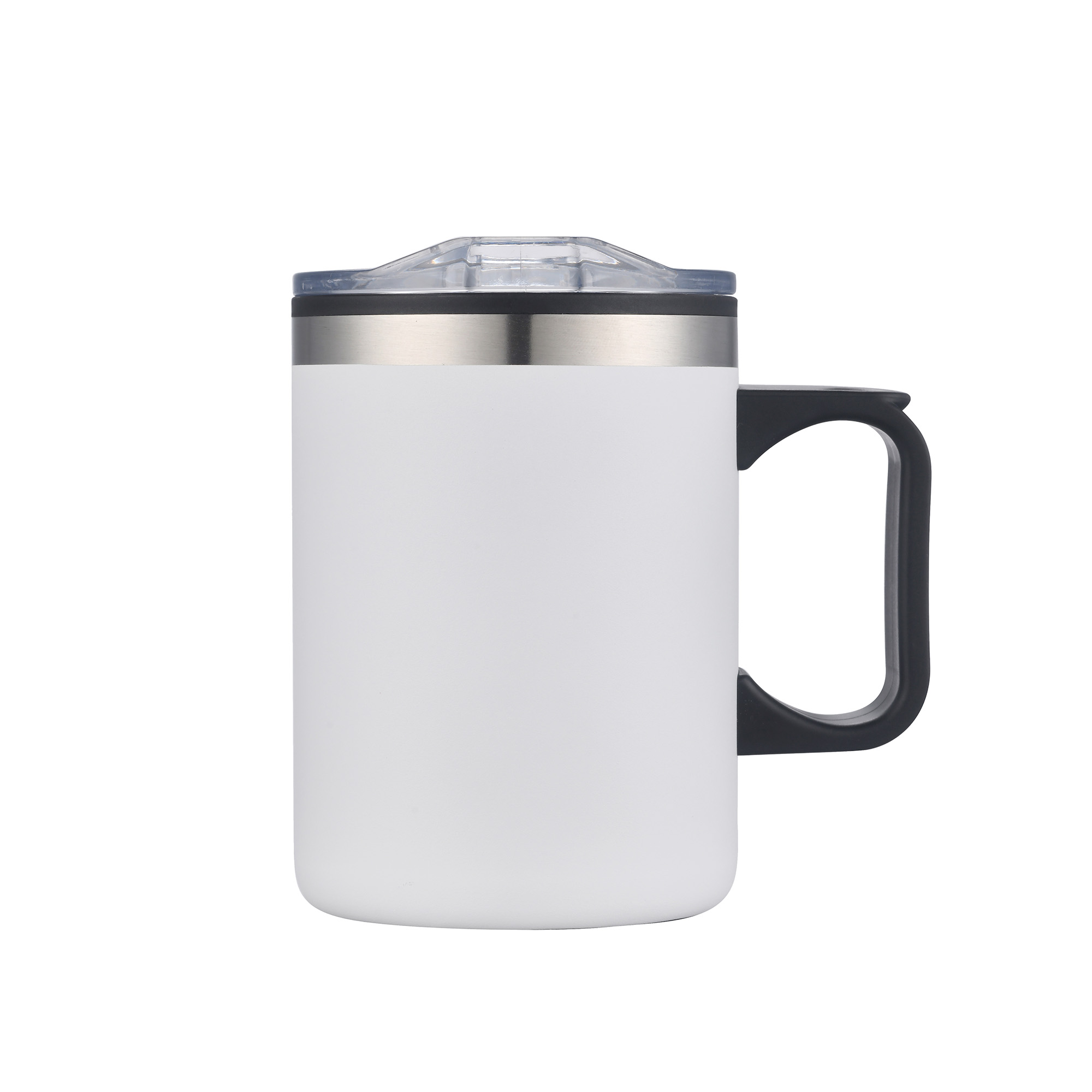 Picture of 14 Oz. Double Wall Campfire Mug w/Clear Lid