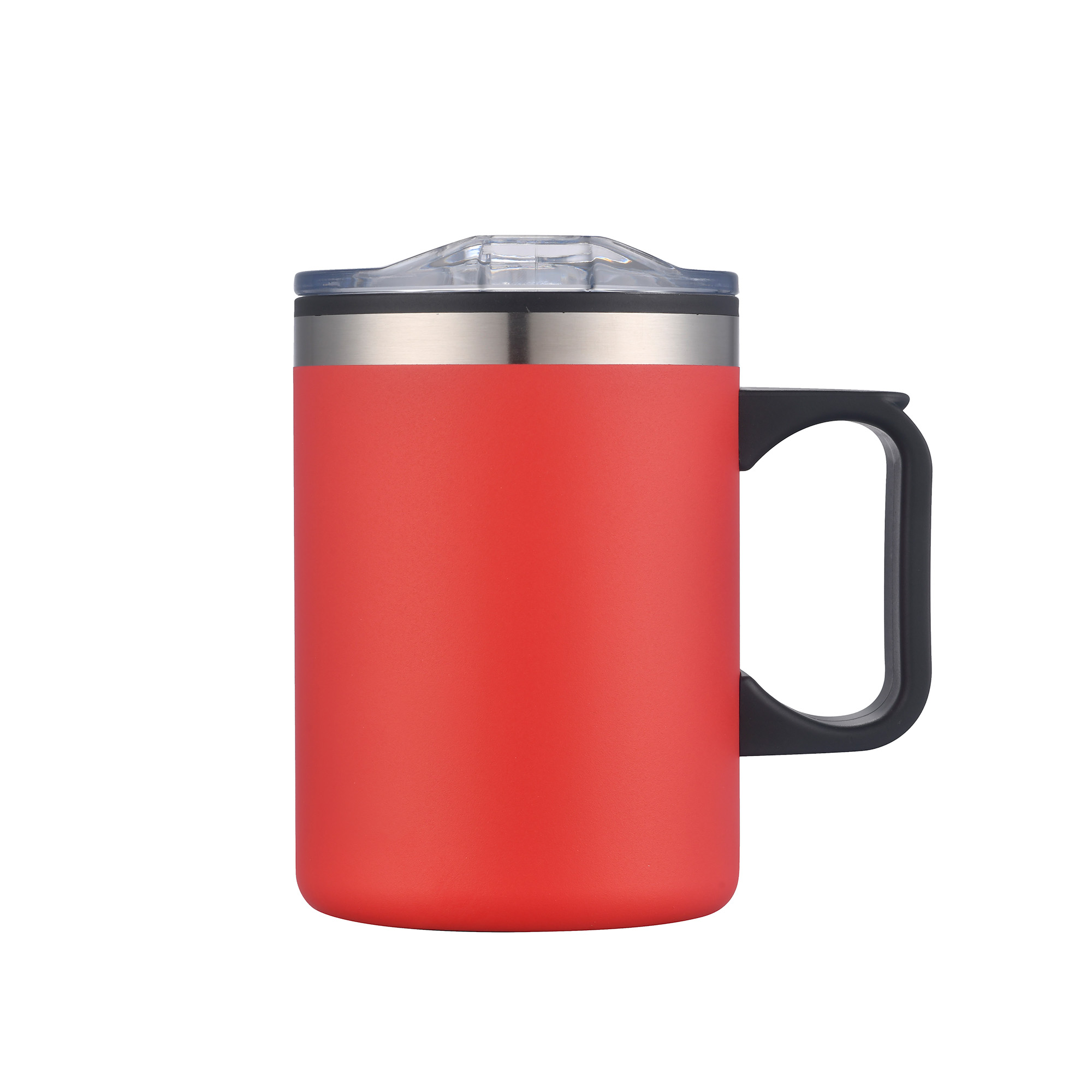 Picture of 14 Oz. Double Wall Campfire Mug w/Clear Lid