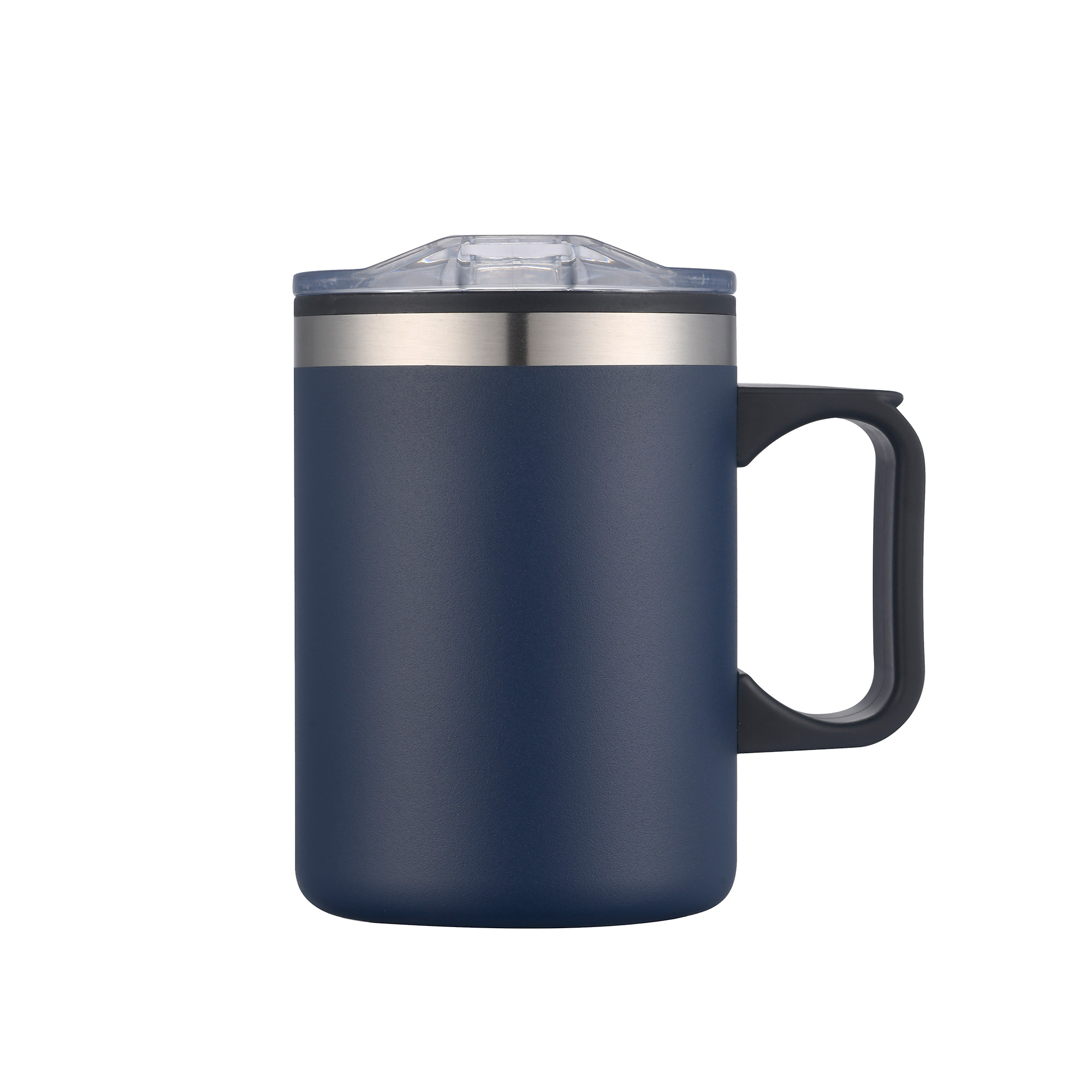 Picture of 14 Oz. Double Wall Campfire Mug w/Clear Lid