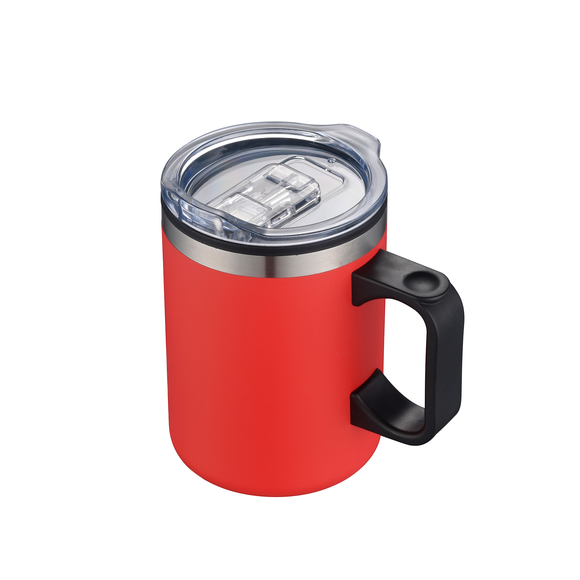 Picture of 14 Oz. Double Wall Campfire Mug w/Clear Lid