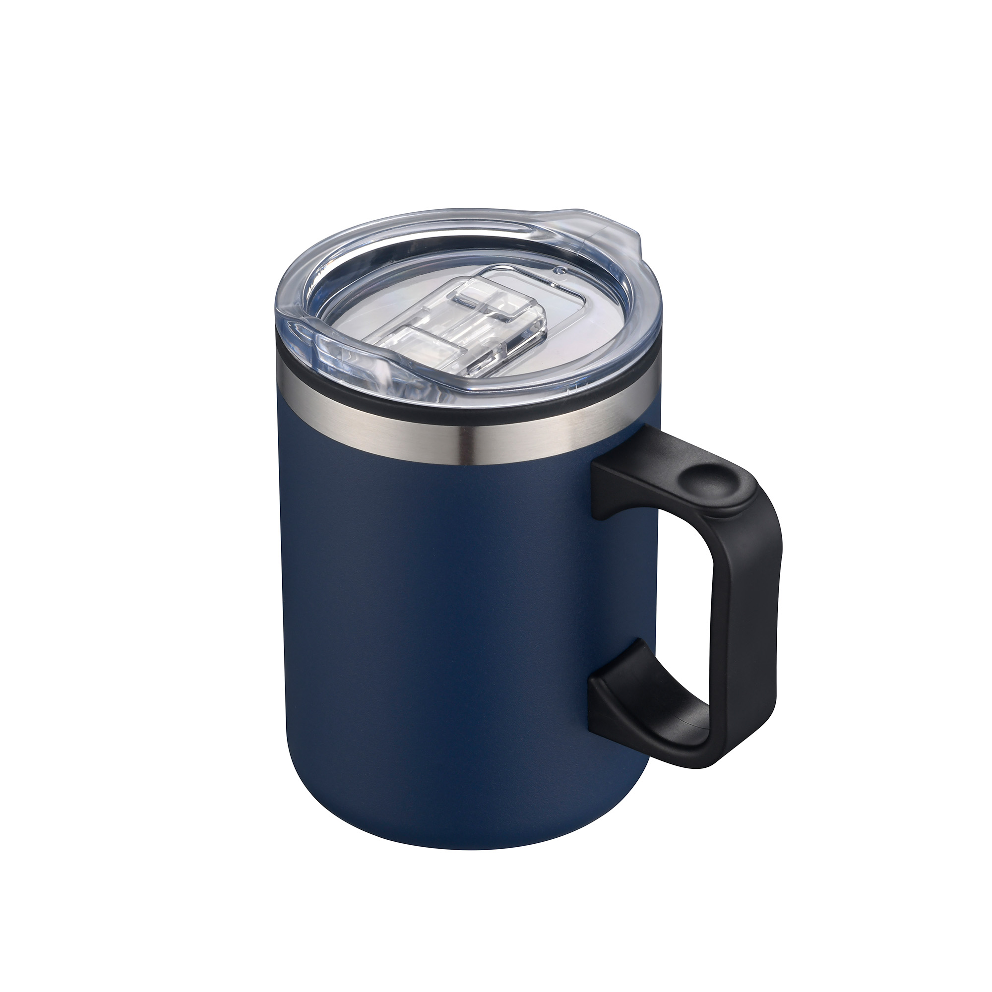 Picture of 14 Oz. Double Wall Campfire Mug w/Clear Lid