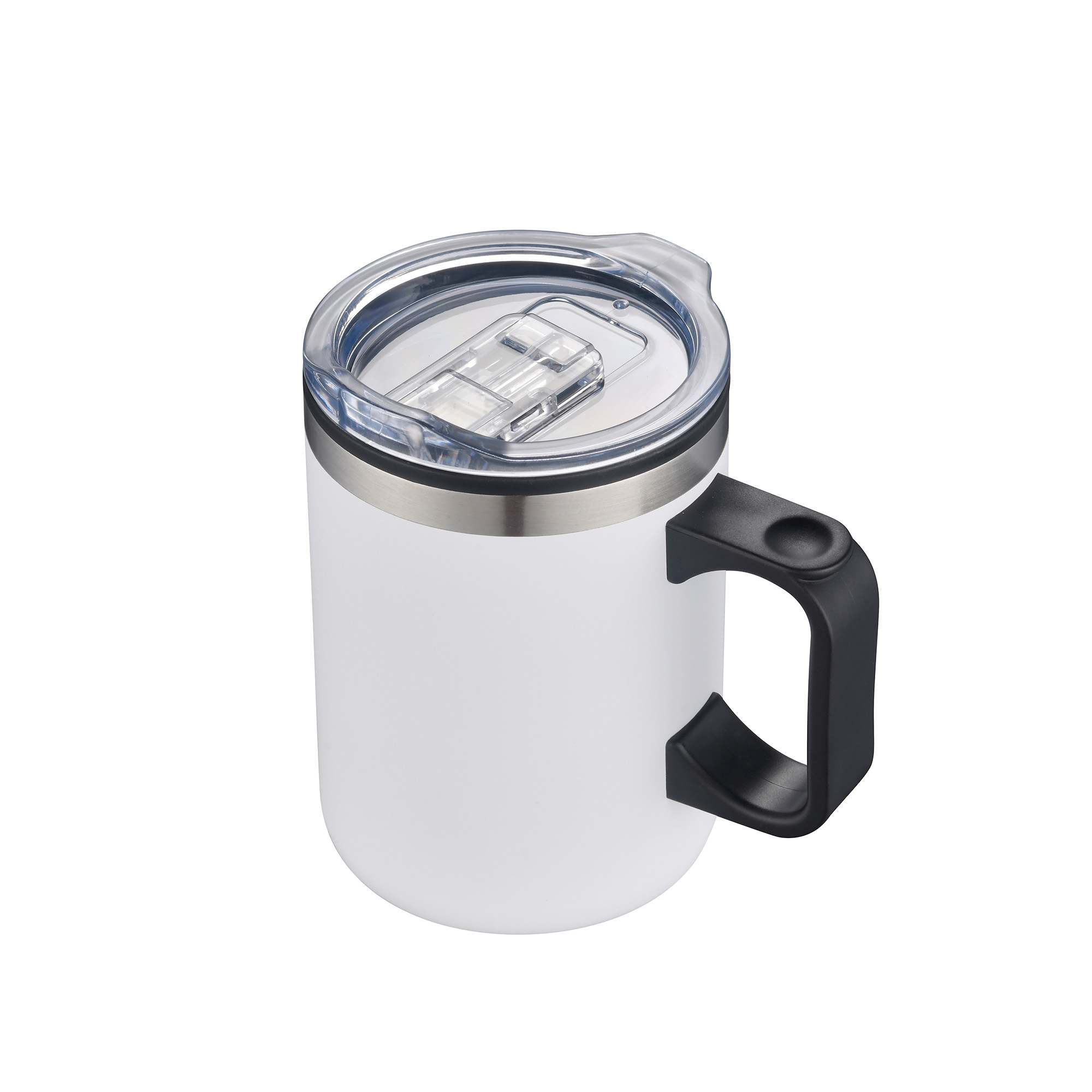 Picture of 14 Oz. Double Wall Campfire Mug w/Clear Lid