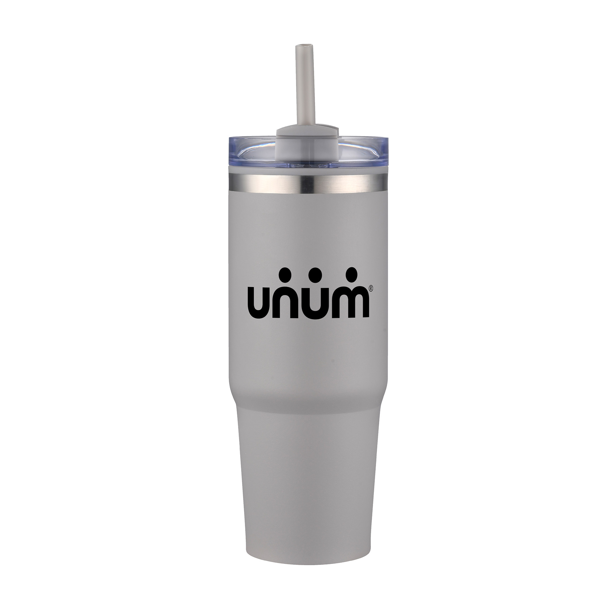 Picture of 30 Oz. Dual Wall Stainless Steel Tumbler w/Clear Lid