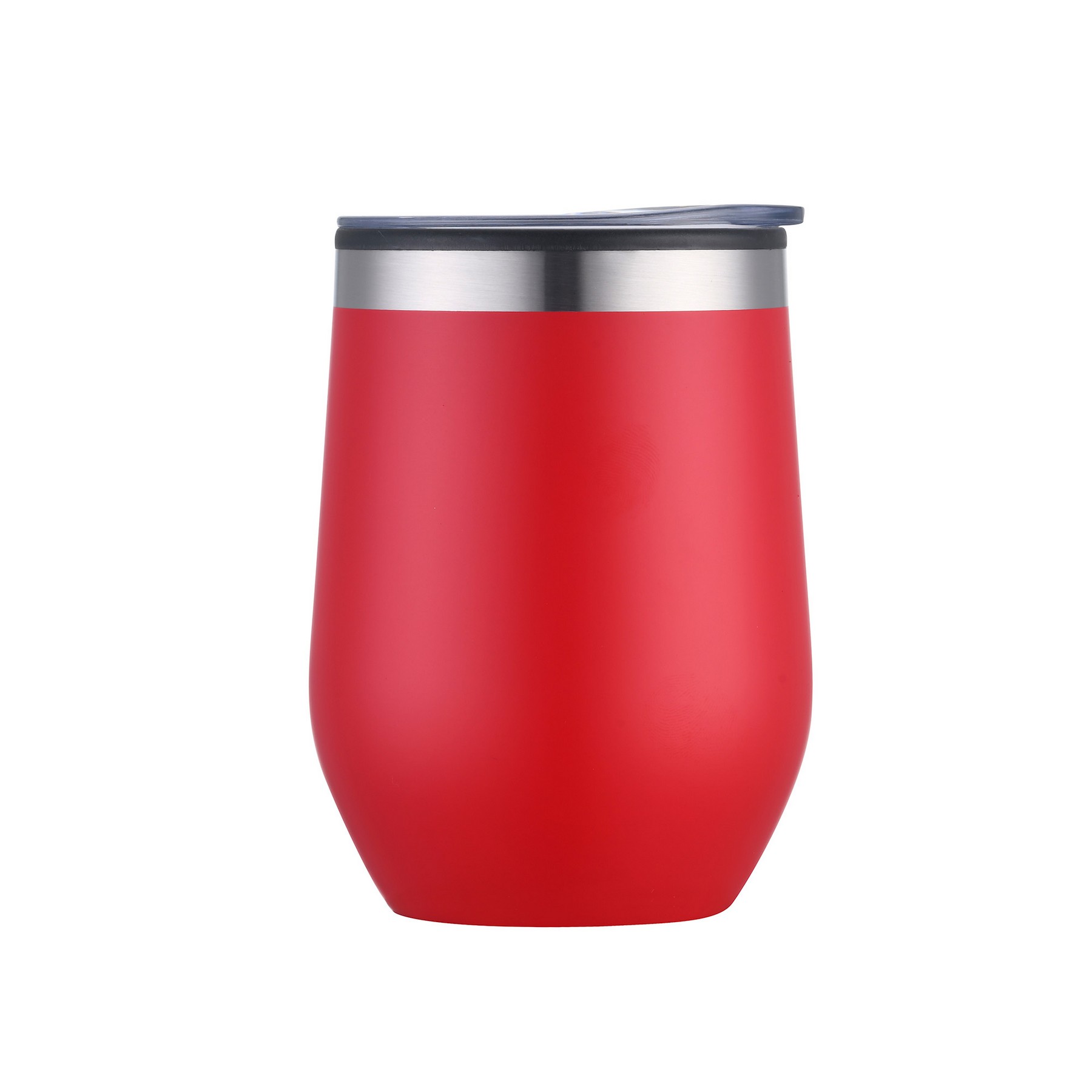 Picture of 12 Oz. Double Wall Wine Mug w/Clear Lid