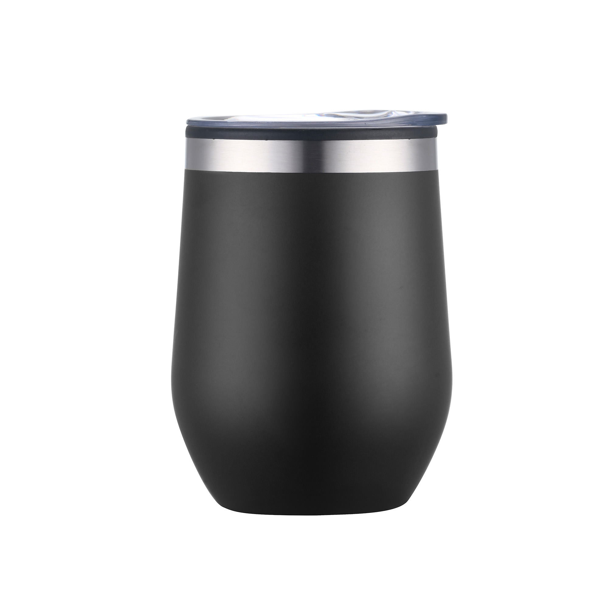 Picture of 12 Oz. Double Wall Wine Mug w/Clear Lid
