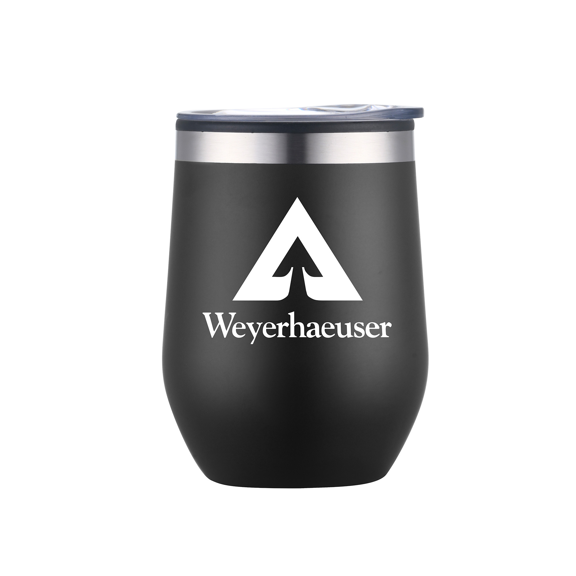 Picture of 12 Oz. Double Wall Wine Mug w/Clear Lid