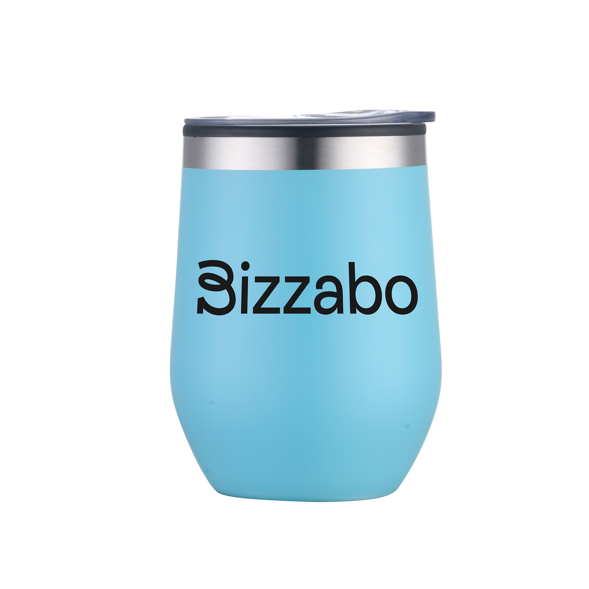 Picture of 12 Oz. Double Wall Wine Mug w/Clear Lid