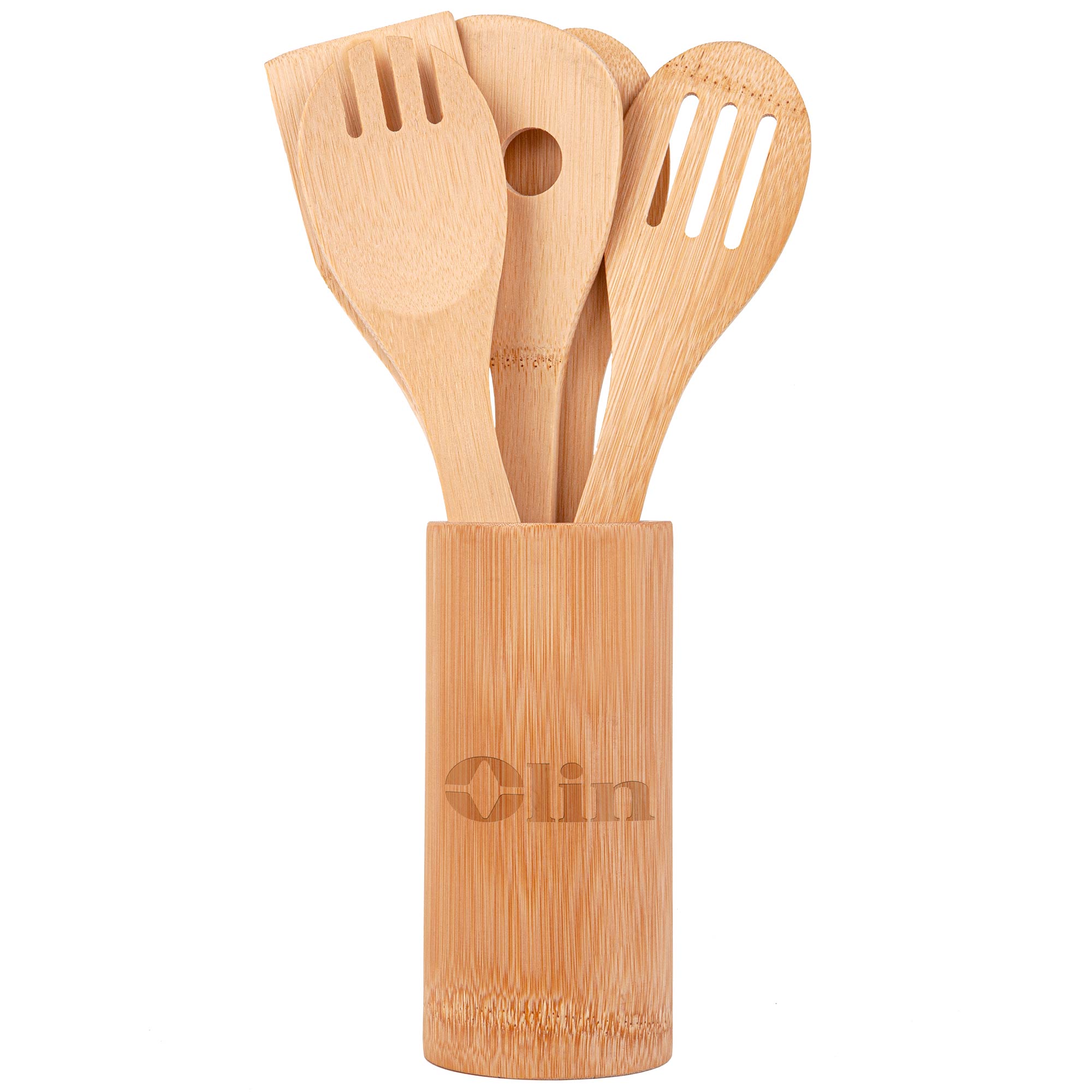 Picture of 5-Piece Bamboo Kitchen Utensil Set