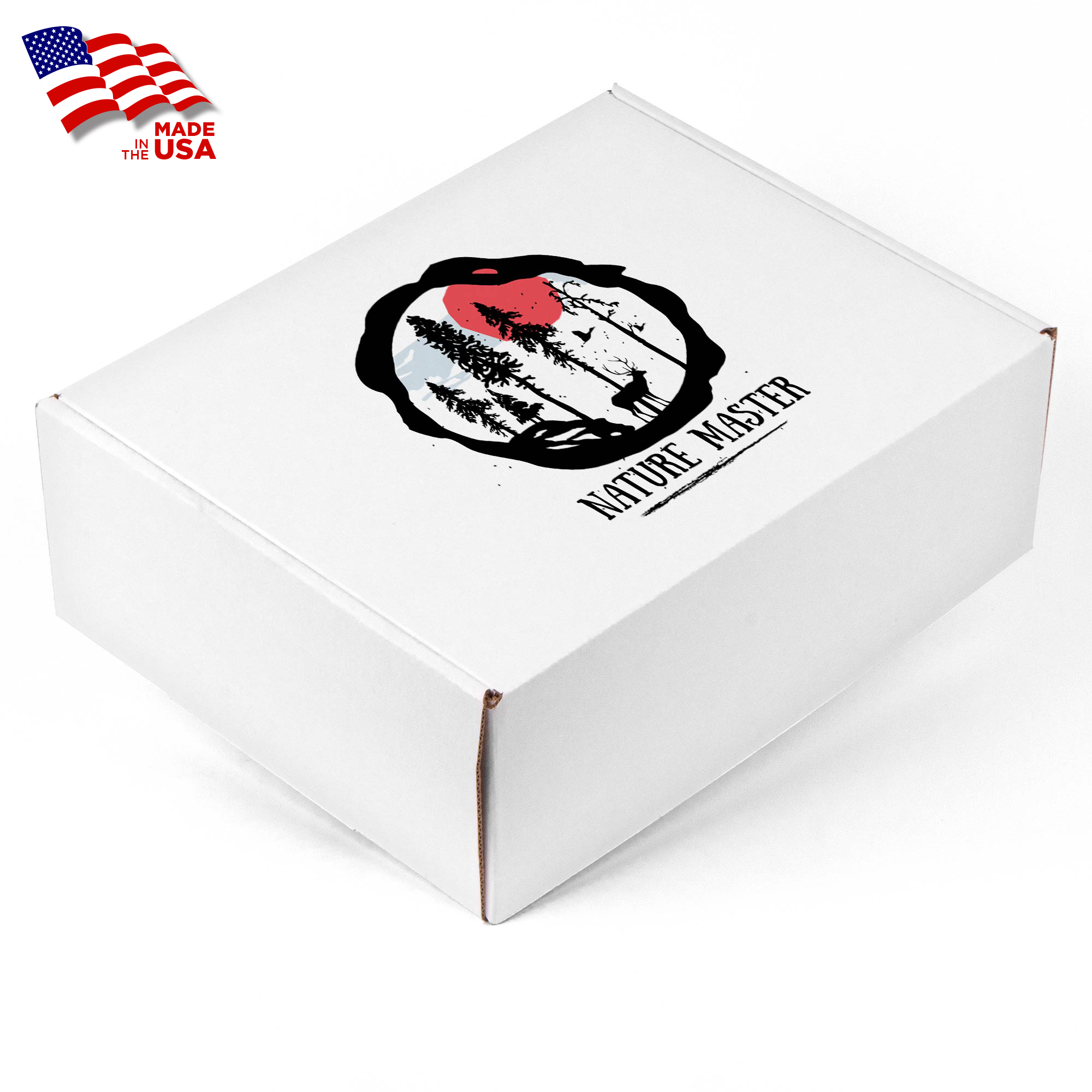 Picture of White Corrugated Large Box