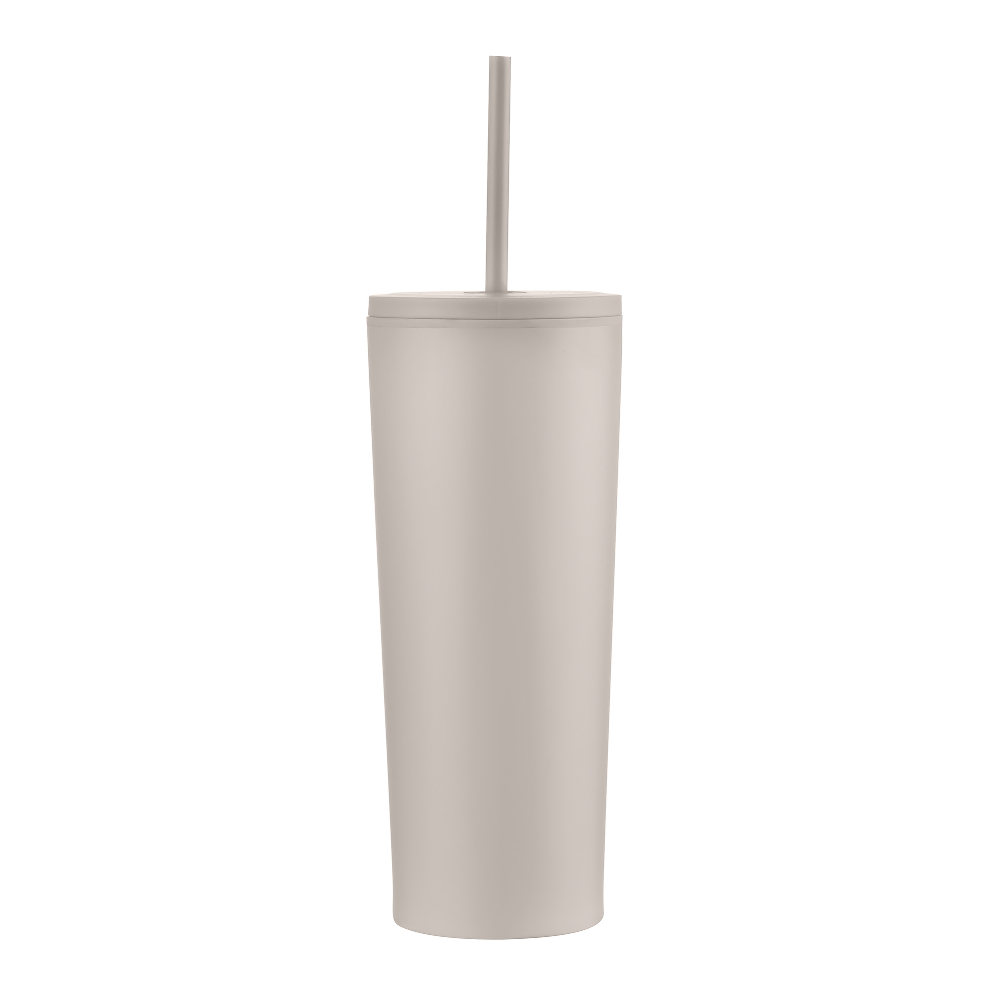 Picture of 24 Oz. Double Wall Mug w/Straw