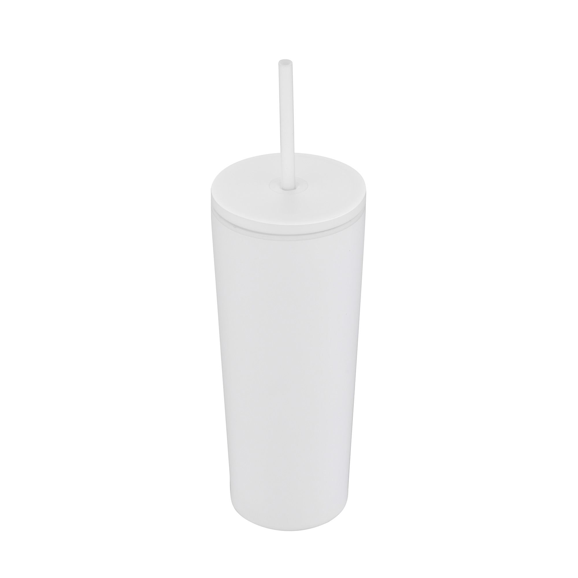 Picture of 24 Oz. Double Wall Mug w/Straw