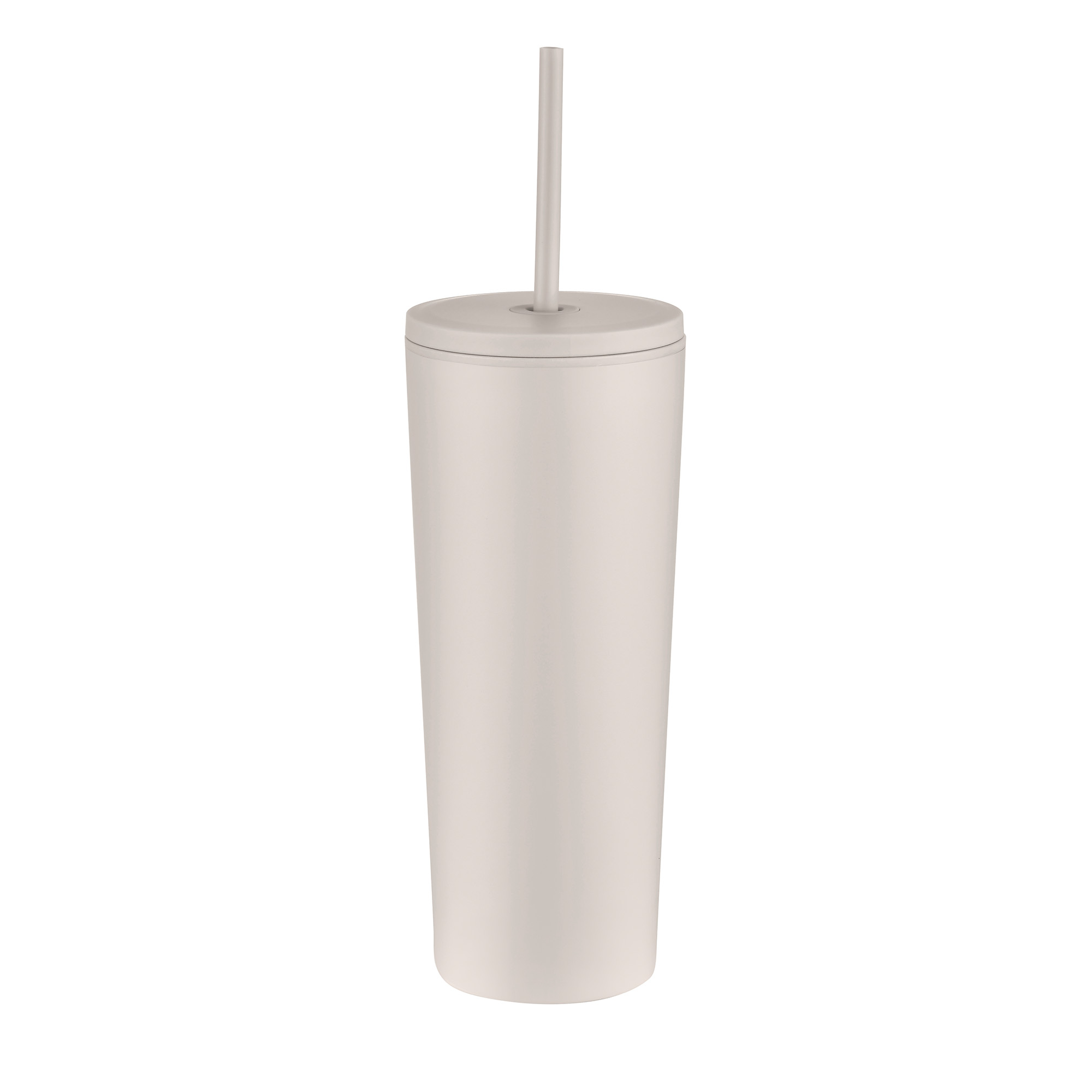 Picture of 24 Oz. Double Wall Mug w/Straw