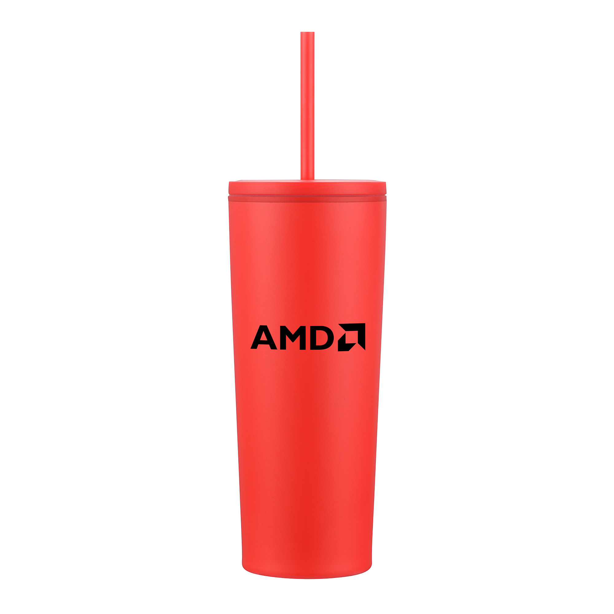 Picture of 24 Oz. Double Wall Mug w/Straw