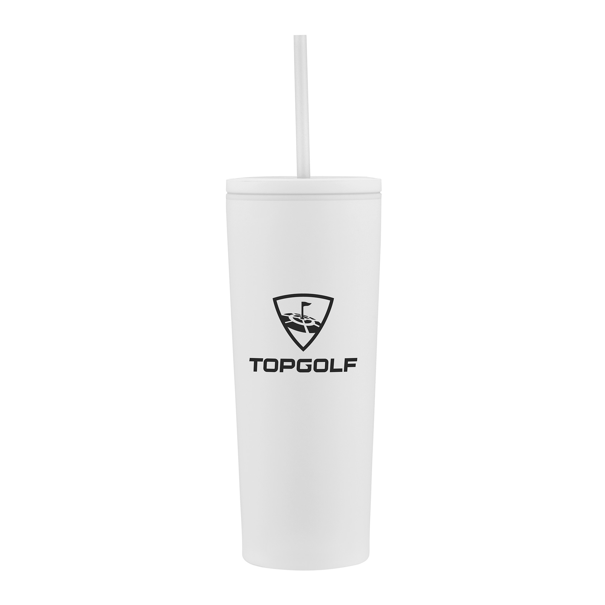 Picture of 24 Oz. Double Wall Mug w/Straw
