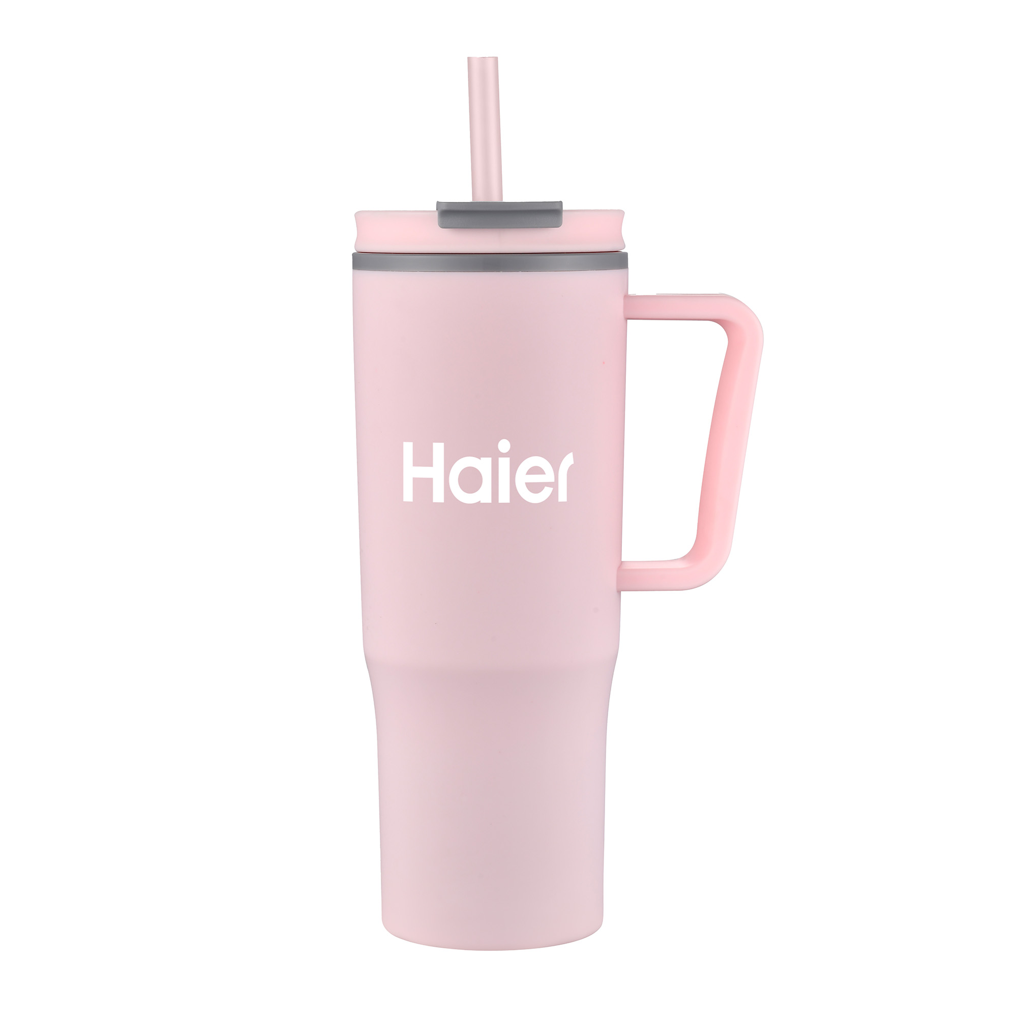 Picture of 30 Oz. Double Wall Mug w/Handle and Straw
