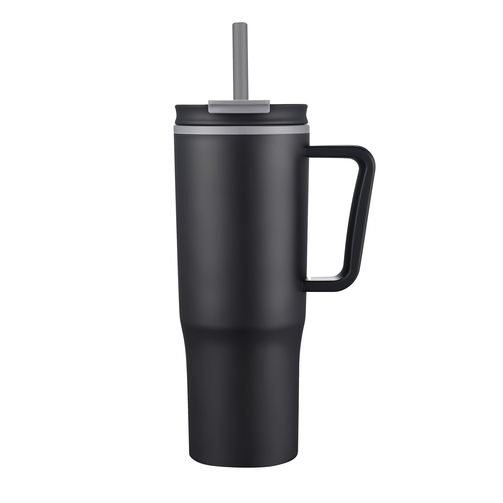 Picture of 30 Oz. Double Wall Mug w/Handle and Straw