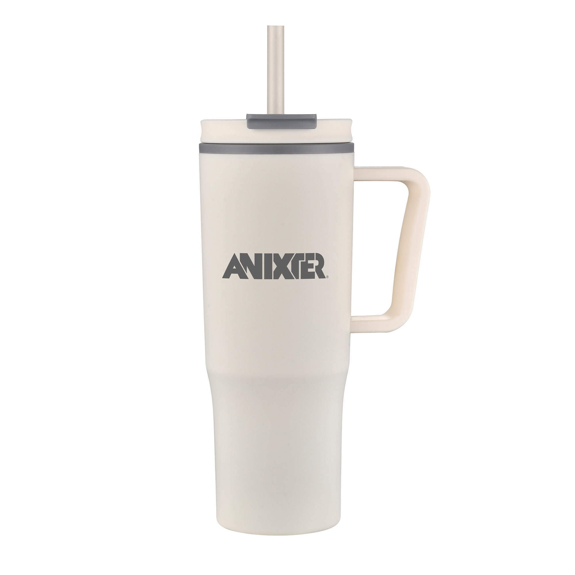 Picture of 30 Oz. Double Wall Mug w/Handle and Straw