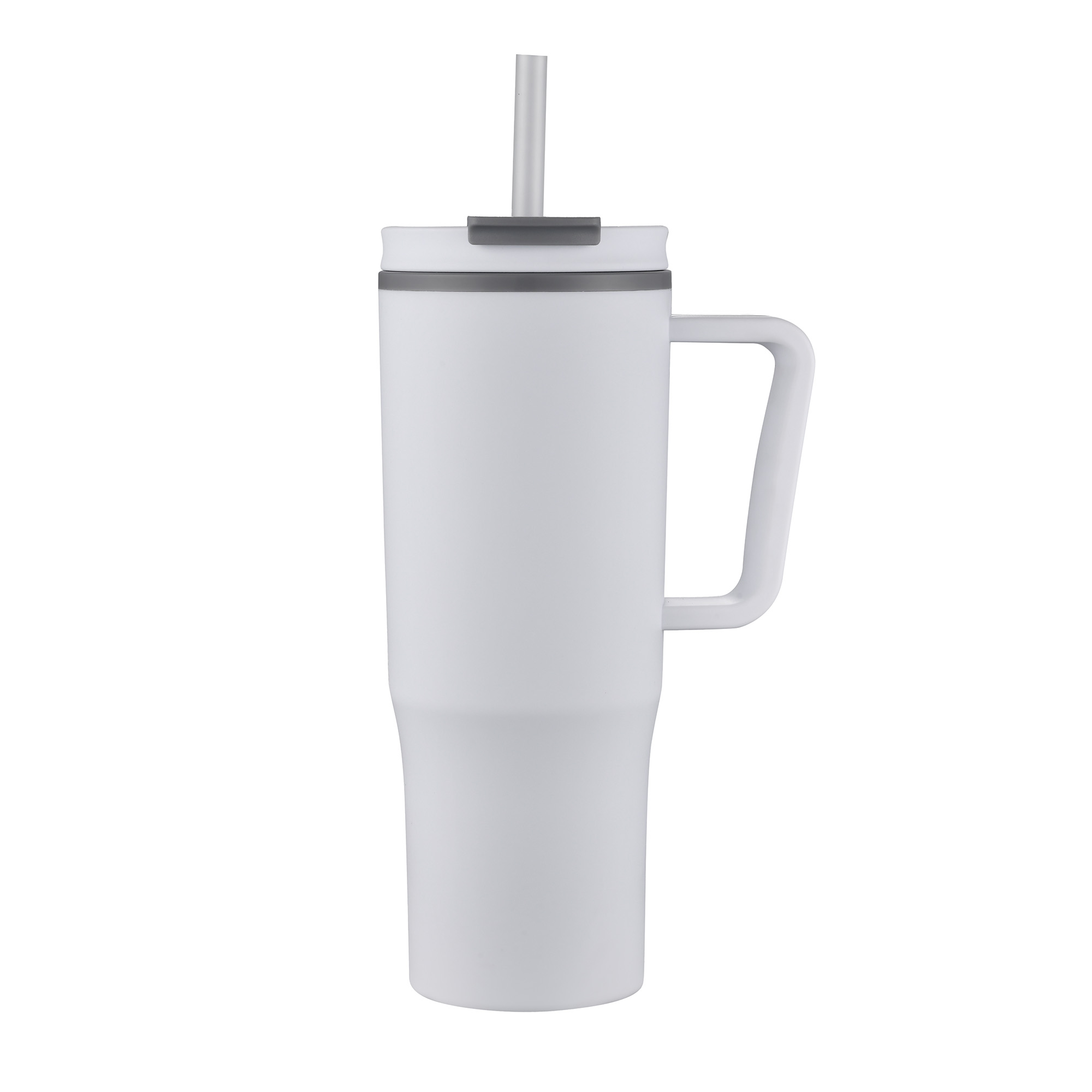 Picture of 30 Oz. Double Wall Mug w/Handle and Straw