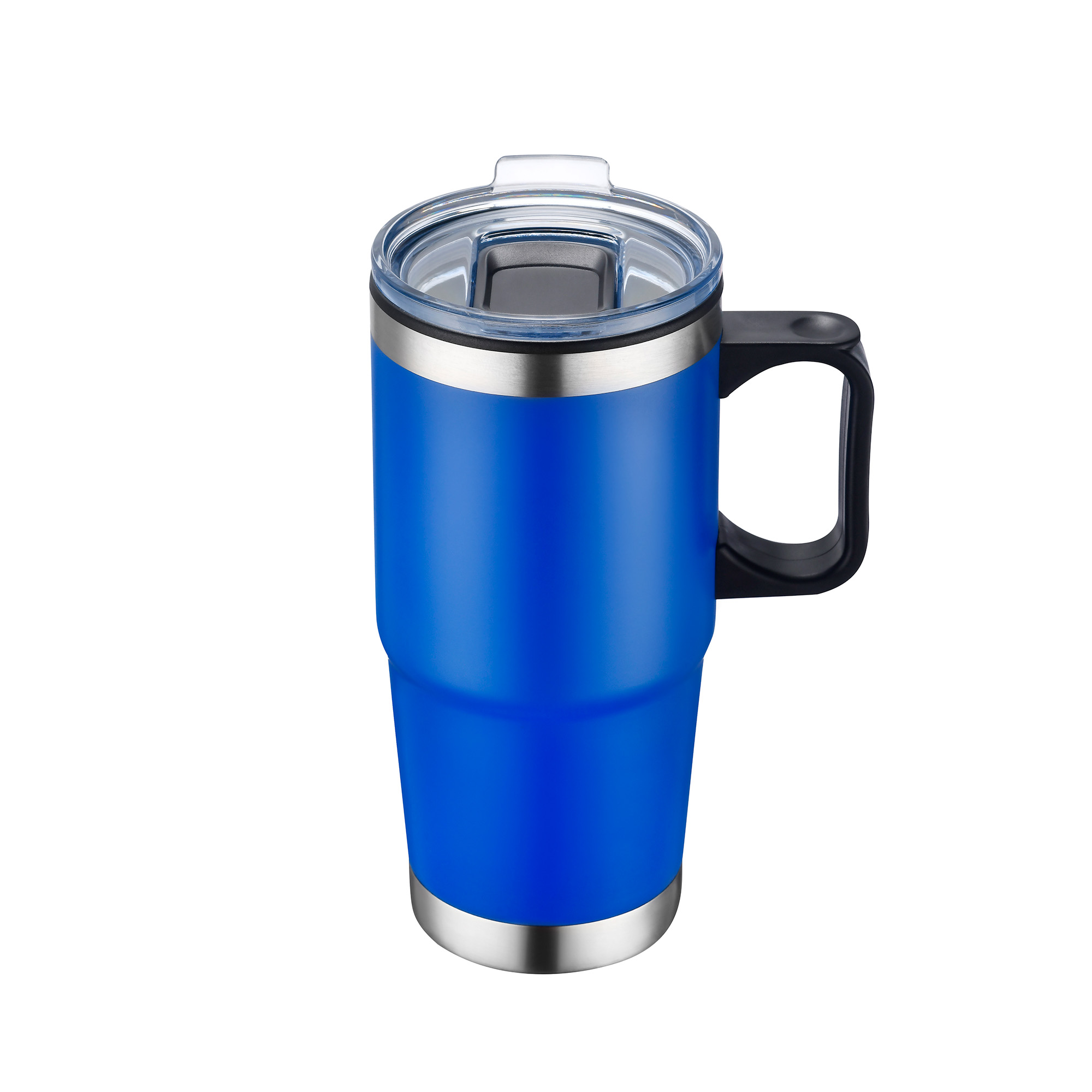 Picture of 24 Oz. Double Wall Mug w/Clear Closure Lid and Handle