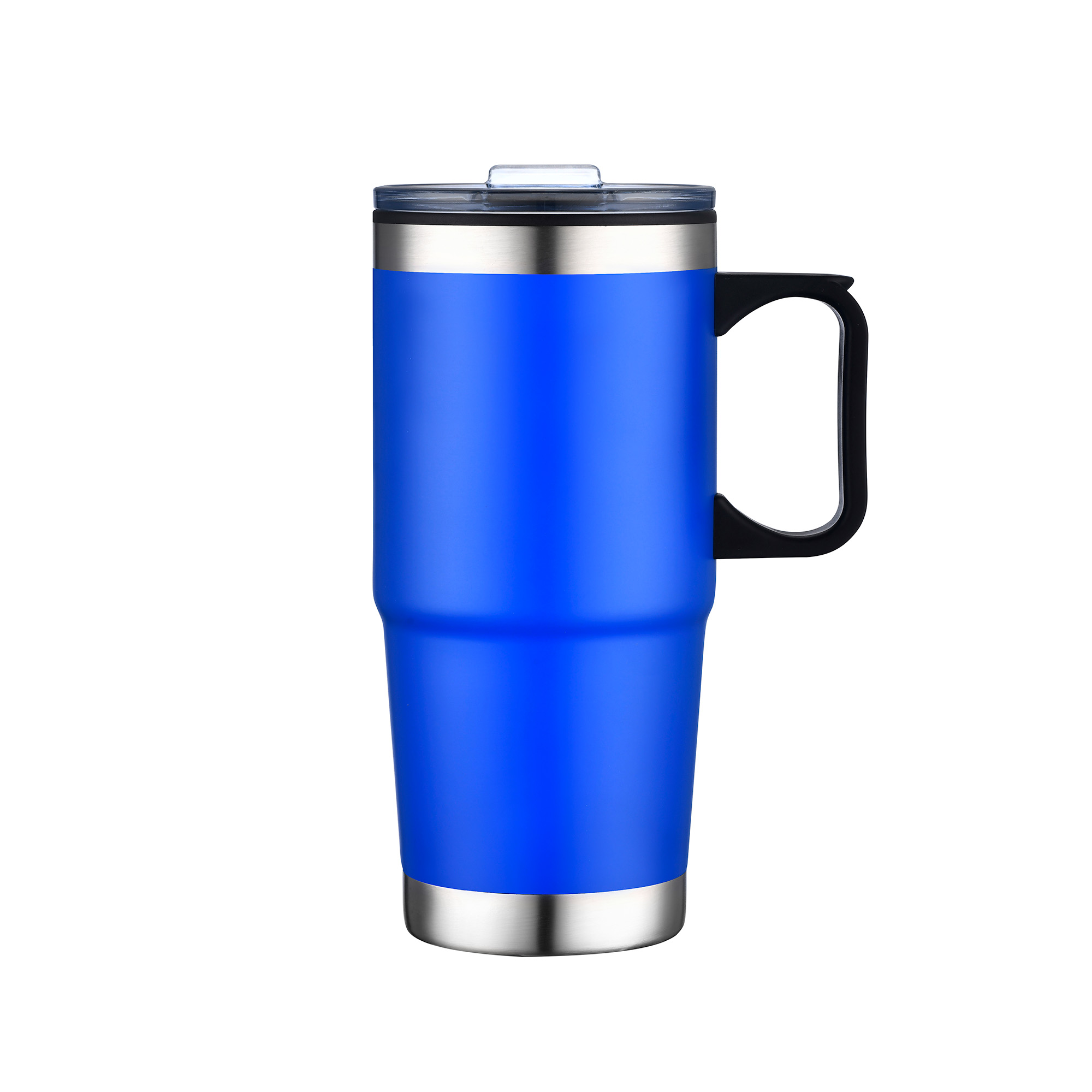 Picture of 24 Oz. Double Wall Mug w/Clear Closure Lid and Handle