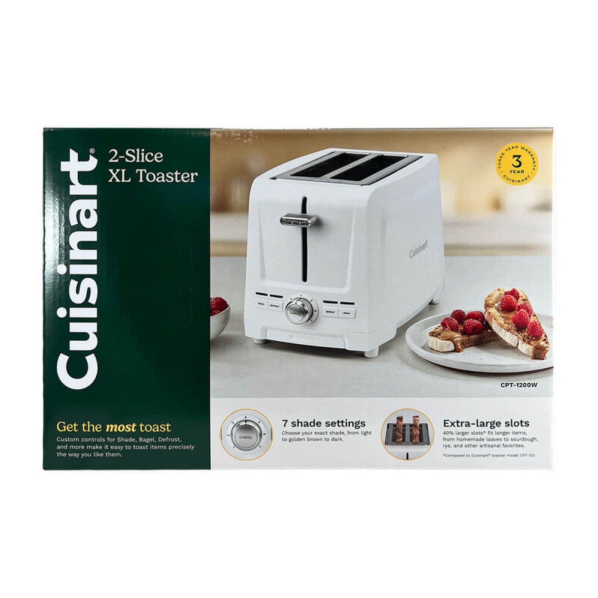 Picture of Cuisinart 2-Slice XL Slot Toaster