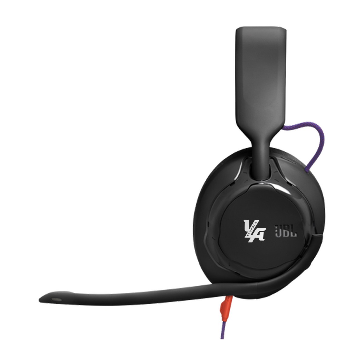 Picture of JBL Quantum 250 Wired Over-Ear Gaming Headset with Flip-Up Mic