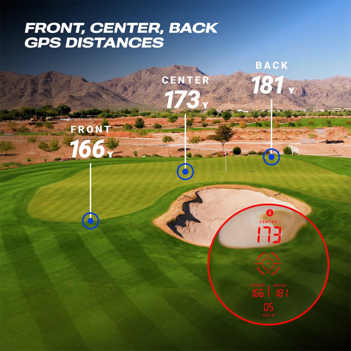 Picture of Blue Tees Captain Air Connected GPS Rangefinder