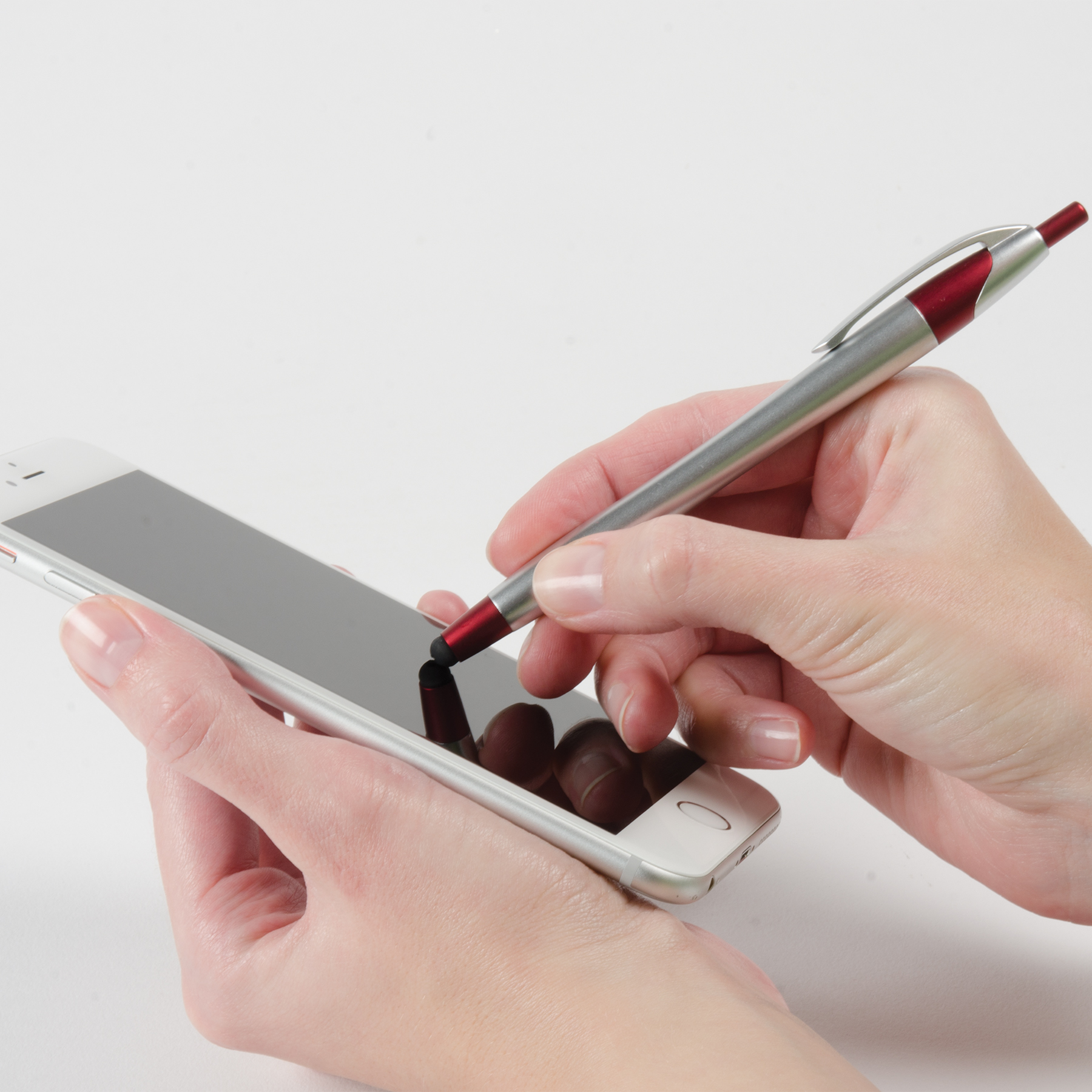 Picture of Javalina® Chrome Stylus Pen (Pat #D709,949)