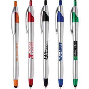 Picture of Javalina® Chrome Stylus Pen (Pat #D709,949)