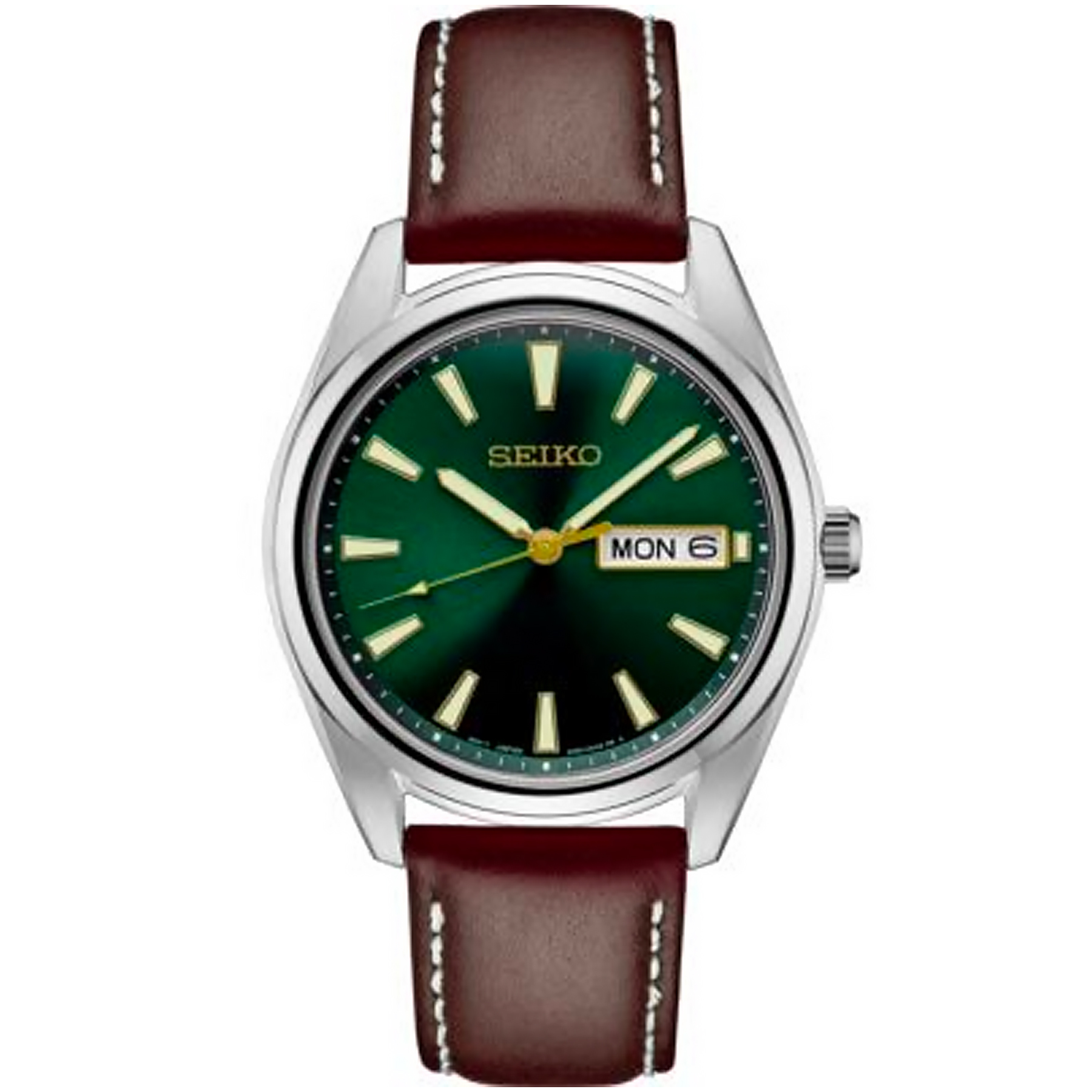 Picture of Seiko Mens Essential SS Green Dial