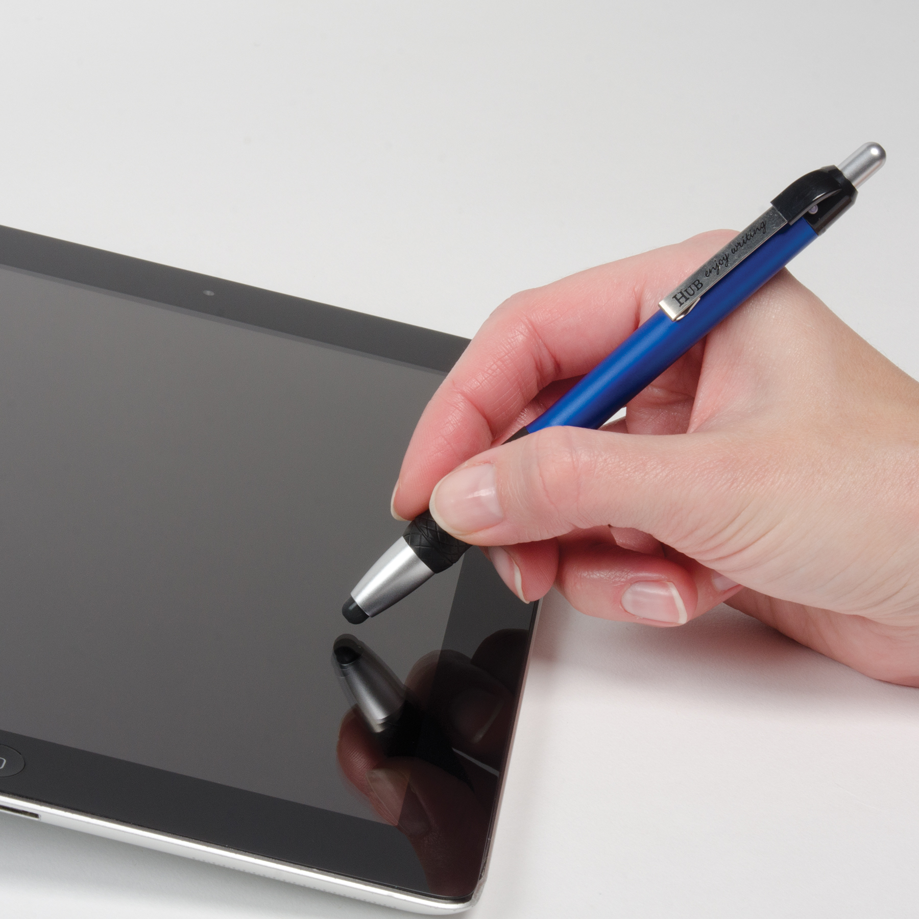 Picture of MaxGlide® Click Metallic Stylus Pen (Pat #D712,479)