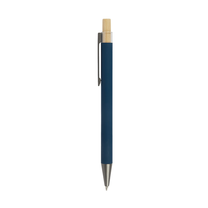 Picture of Arundi Recycled Aluminum Pen With Bamboo Plunger