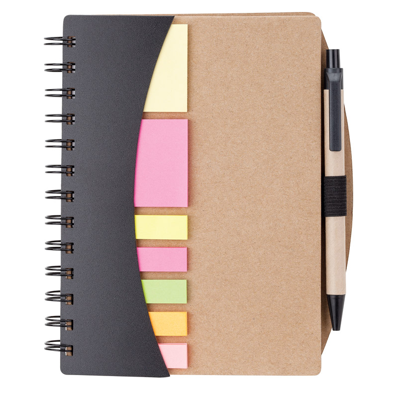 Picture of Broome Junior Notebook with Pen, Flags & Sticky Notes
