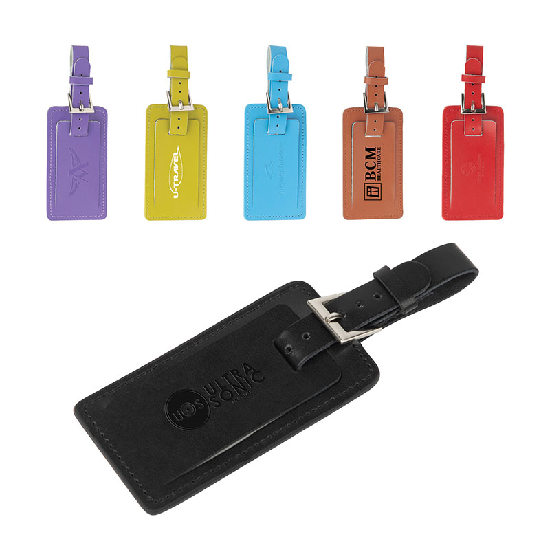 Picture of Fragolino Leather Luggage Spotter Tag