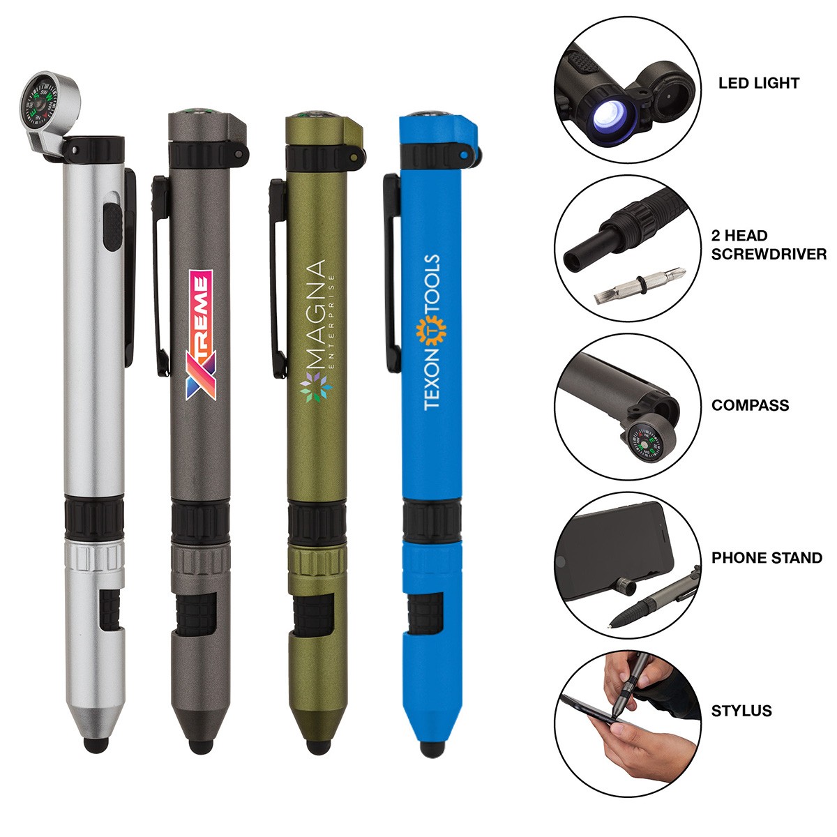 Picture of Rainier Utility Pen w/Stylus