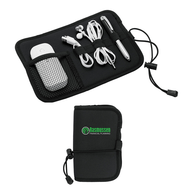 Picture of Somalia Neoprene Roll-Up Tech Organizer