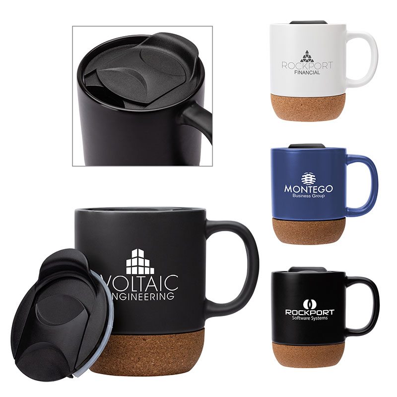 Picture of Kenya 14 oz. Ceramic Mug With Cork Base