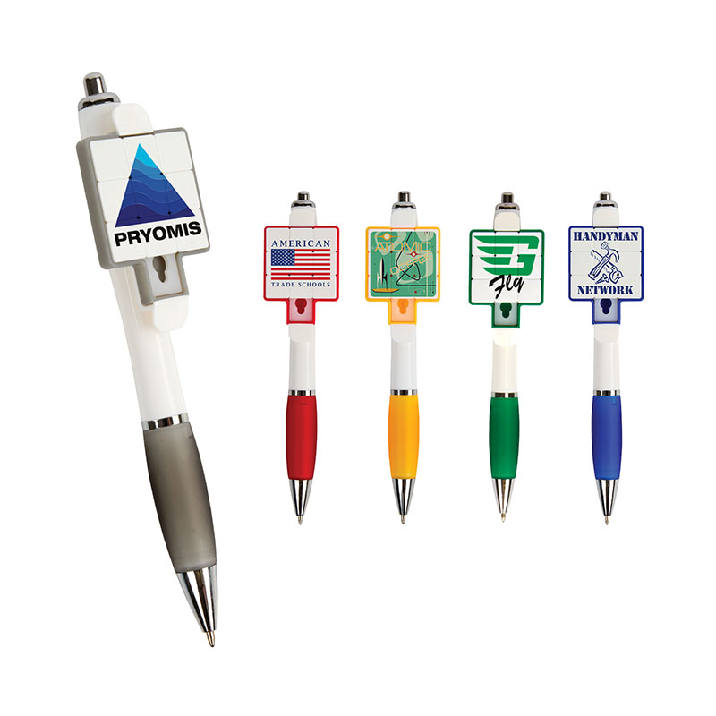 Picture of Puzzle Plunge-Action Ballpoint Pen