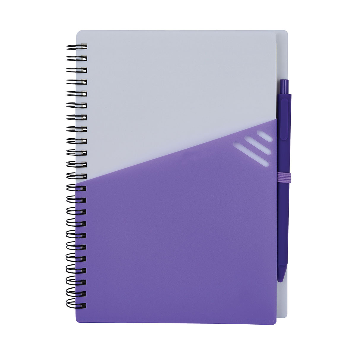 Picture of Providence Repreve Ocean Recycled (RPP) Junior Notebook & Ballpoint Pen w/FSC Paper