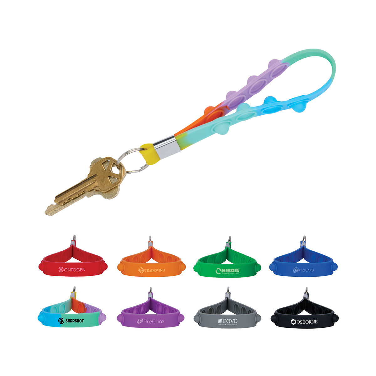 Picture of Nunu Push Pop Keychain Wristlet