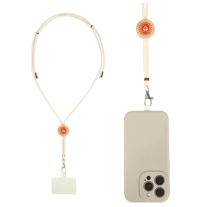 Picture of Wheaton Cotton & Bamboo Phone Lanyard