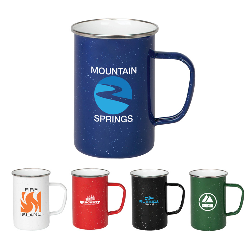 Picture of Harper 22 oz. Enamel Camping Mug