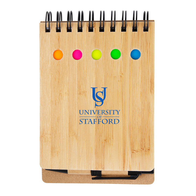 Picture of Ridgecrest 3-in-1 Bamboo Jotter w/Pen