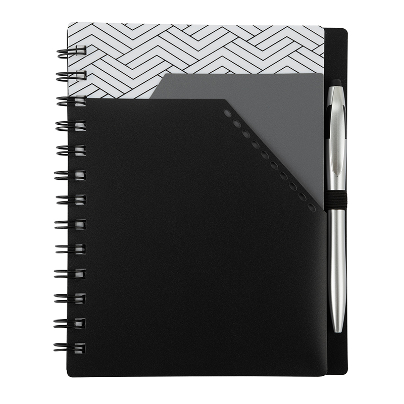 Picture of Trapezoid Junior Notebook w/ Stylus Pen